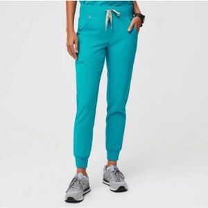 Figs - Teal Zamora™ Jogger Scrub Pants